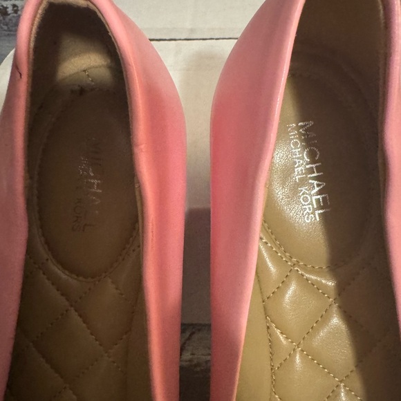 Michael Kors Pink Loafers with MK Emblem - Picture 2 of 6